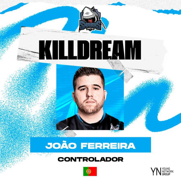 KILLDREAM a rejoint Sharks Esports