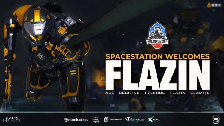 Flazin est devenu le quatrième joueur Spacestation Gaming