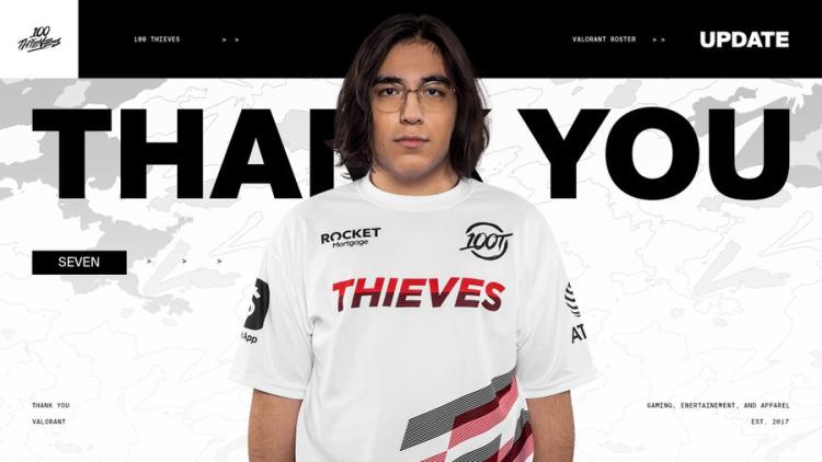 seven a laissé 100 Thieves