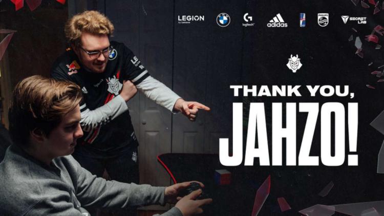 G2 Esports dit au revoir à Jahzo