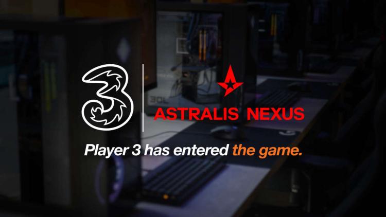 Astralis partenaires avec 3 (Three)