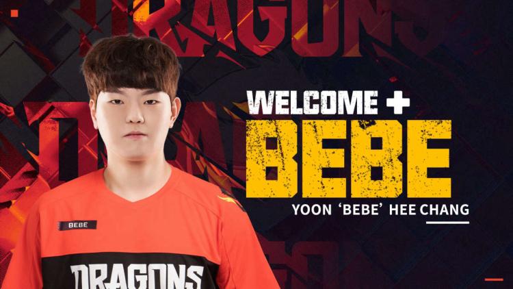 BeBe rejoint Shanghai Dragons