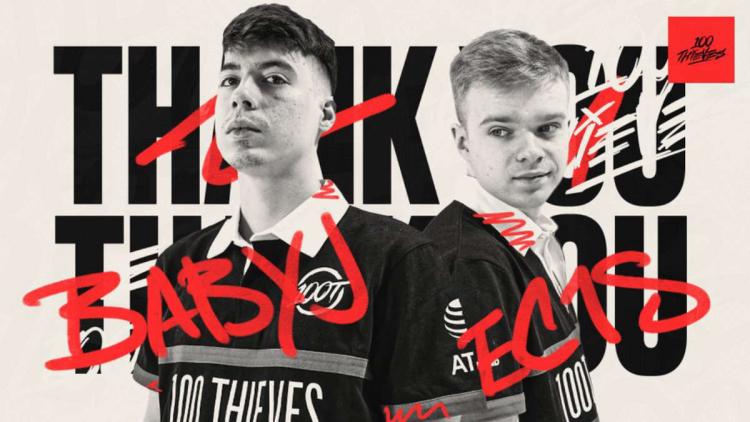 100  Thieves séparations avec ec1s et BabyJ