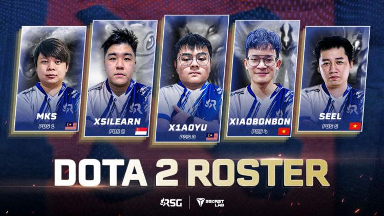 RSG a révélé une nouvelle liste de Dota 2