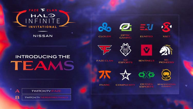 Annoncé Nissan FaZe Clan Halo Invitational