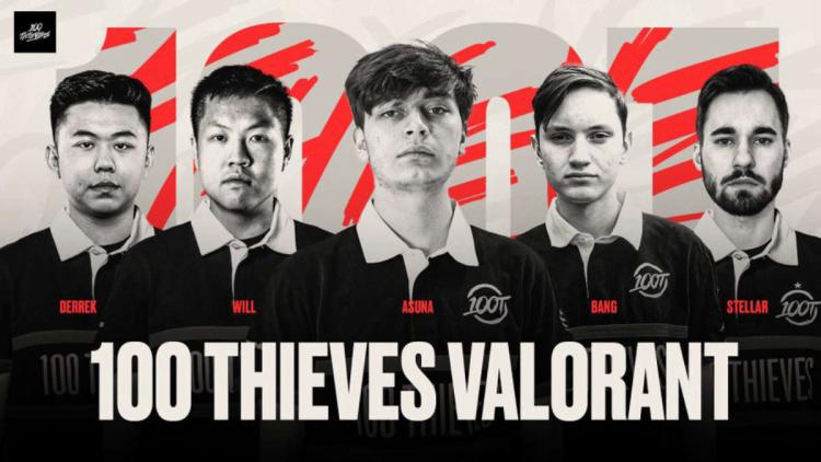 100 Thieves a révélé la liste mise à jour de VALORANT