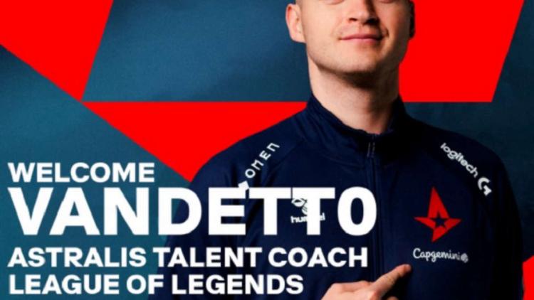 Vandett 0 est devenu l'entraîneur-chef de Astralis Talent