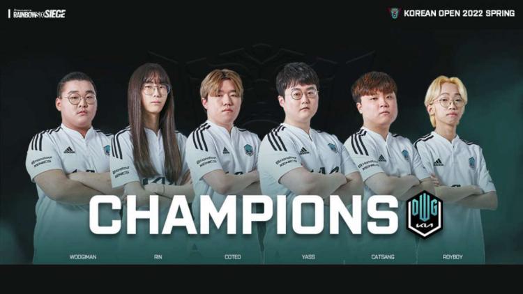 DAMWON Gaming est devenu le gagnant de Korean Open 2022 - Spring