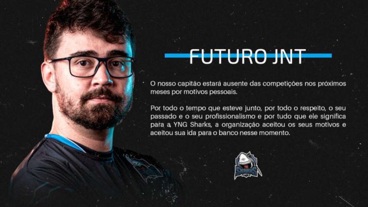 jnt a quitté la formation de départ Sharks Esports