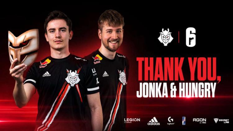 Jonka et Hungry ont quitté G2 Esports