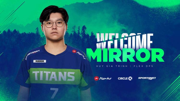 Vancouver Titans accueillent MirroR dans leurs rangs