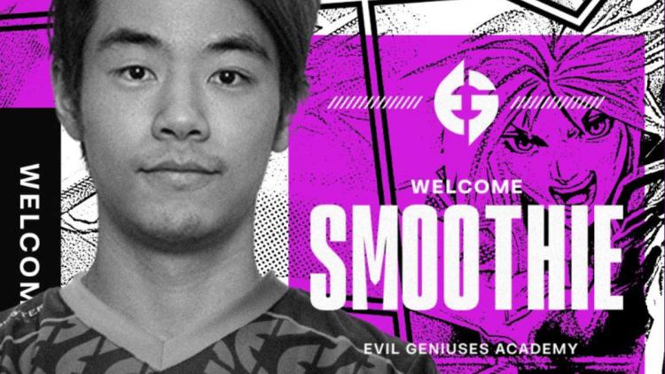 Smoothie rejoint Evil Geniuses Academy