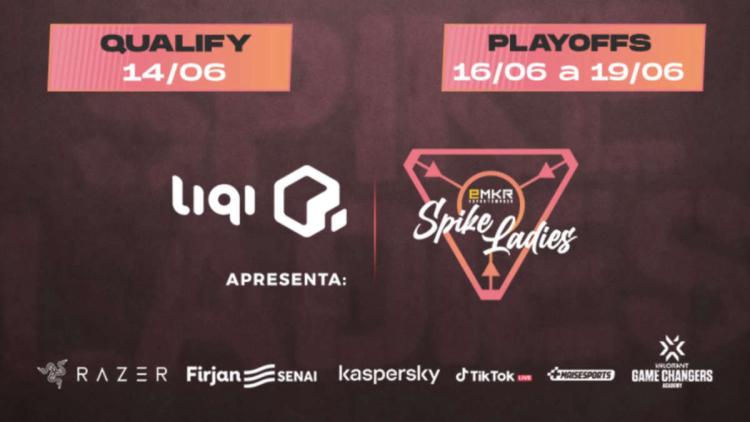 Razer, Kaspersky, Firjan SENAI et Liqi sont devenus les sponsors de Esportsmaker Spike Ladies 3