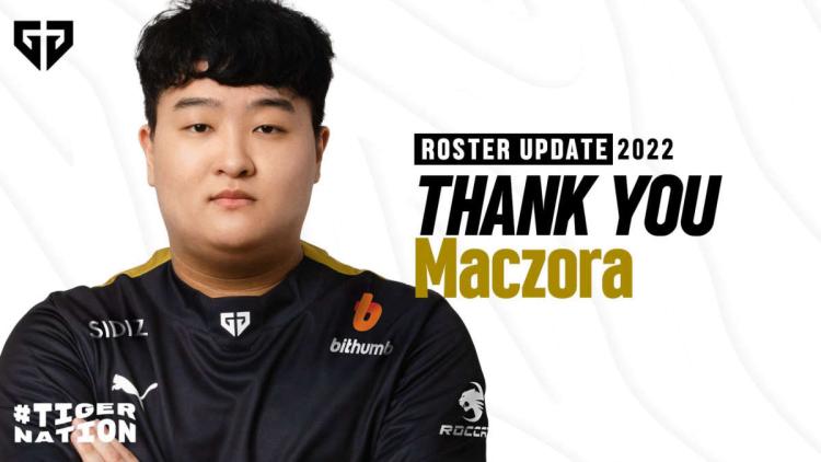 Gen.G Esports a dit au revoir à Maczora