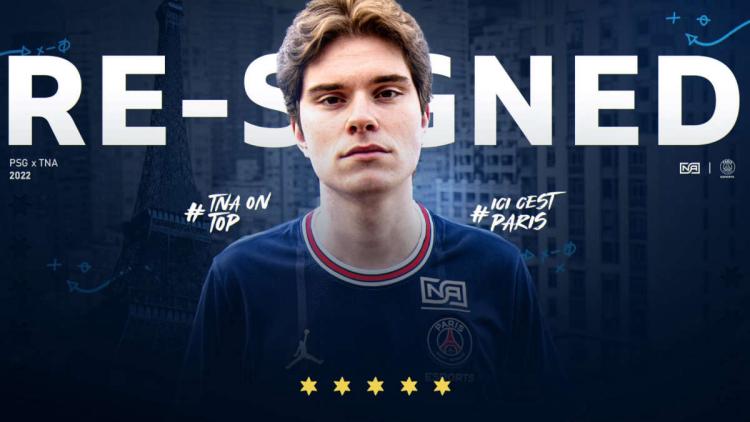 PSG TNA a prolongé son contrat avec OliverOG