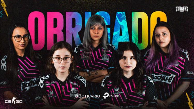 Black Dragons dissout la liste féminine CS:GO