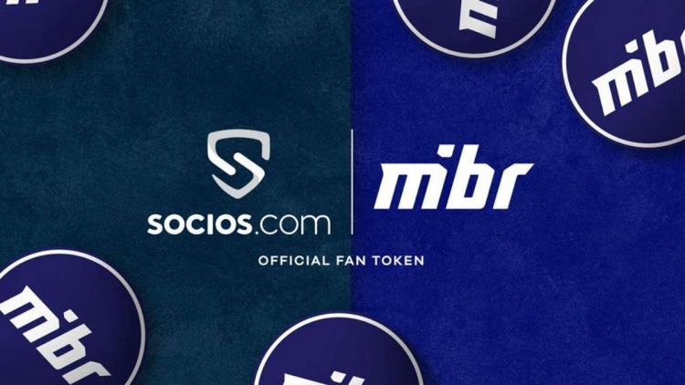 MIBR annonce un partenariat avec Socios.com