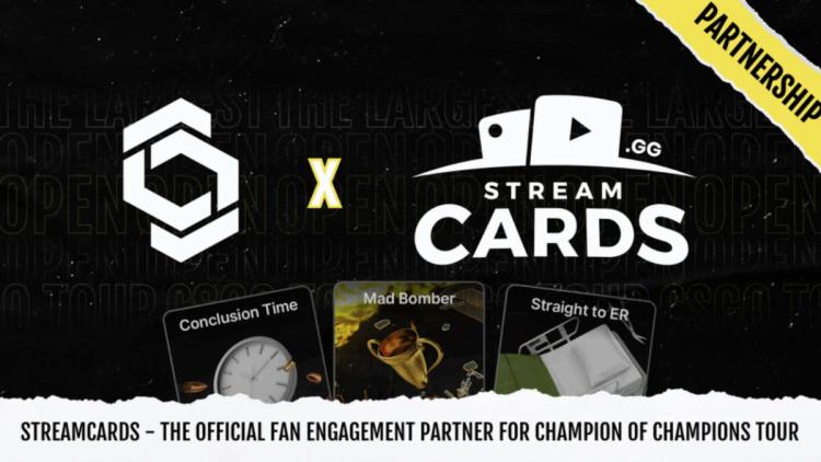 StreamCards devient partenaire de la Champion of Champions Tour série de tournois CS:GO