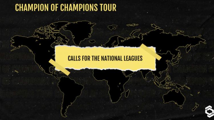 Tournament Series Champion of Champions Tour annonce la recherche de partenaires régionaux