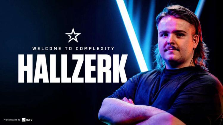 hallzerk - nouveau tireur d'élite Complexity Gaming