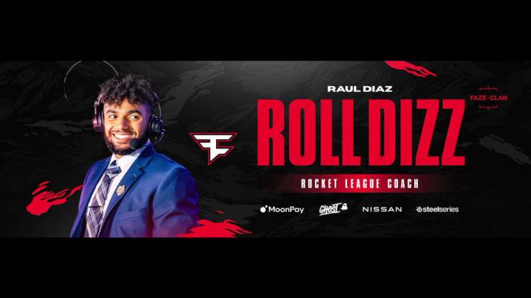 Roll Dizz - nouvel entraîneur FaZe Clan