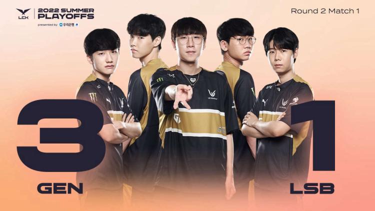 Gen.G Esports – premier finaliste LCK Summer 2022