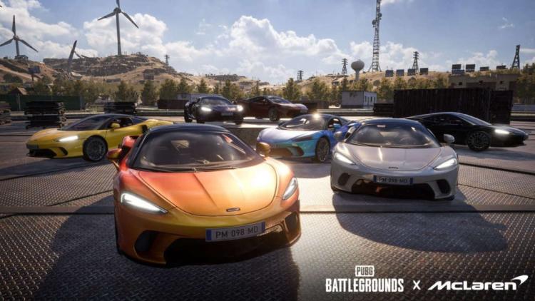 Collaboration inhabituelle — McLaren GT x PUBG  : BATTLEGROUNDS