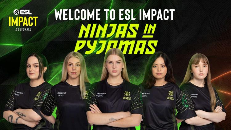 Ninjas in Pyjamas a présenté la liste féminine CS:GO