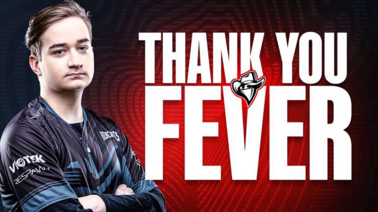 Fever quitte Renegades