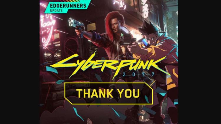 Cyberpunk 2077 gagne à nouveau en popularité. Plus de 1 000 000 de personnes entrent dans le jeu chaque jour