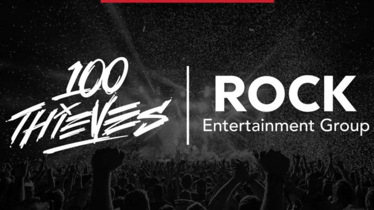 Rock Entertainment Group - nouveau partenaire 100 Thieves