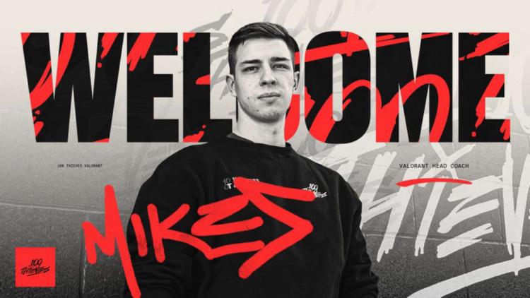 Mikes — nouvel entraîneur-chef 100 Thieves