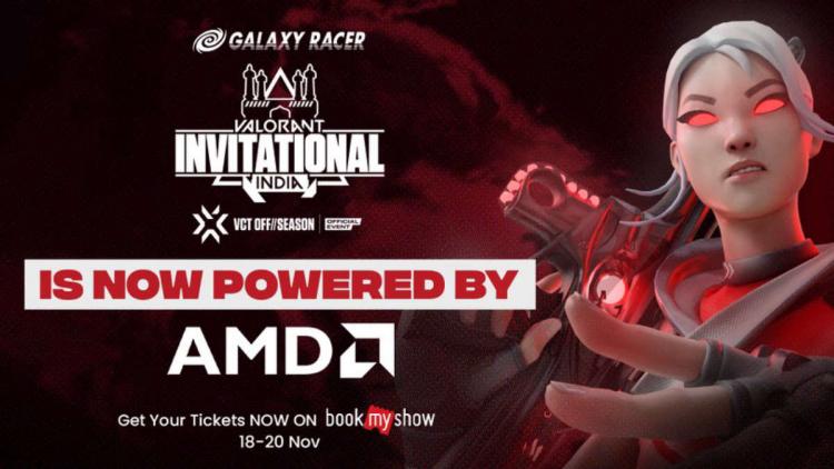 AMD devient sponsor et partenaire Valorant India Invitational