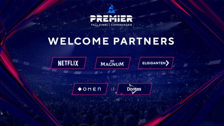 Netflix, OMEN, Elgiganten, Magnum et Doritos sont devenus partenaires BLAST Premier Fall Finals 2022