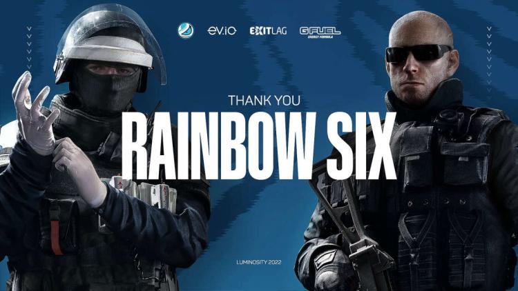 Luminosity Gaming quitte la scène Rainbow Six