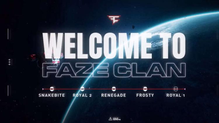 FaZe Clan a présenté une nouvelle liste pour Halo en signant d'anciens joueurs Sentinels