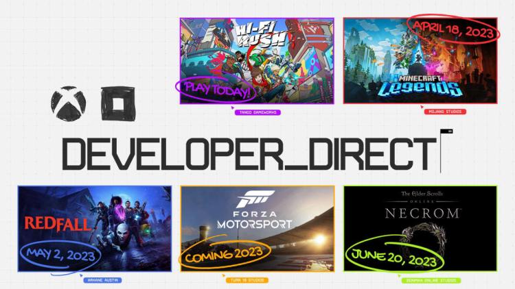 Developer Direct by Xbox & Bethesda  : Redfall, Forza Motorsport, Minecraft Legends