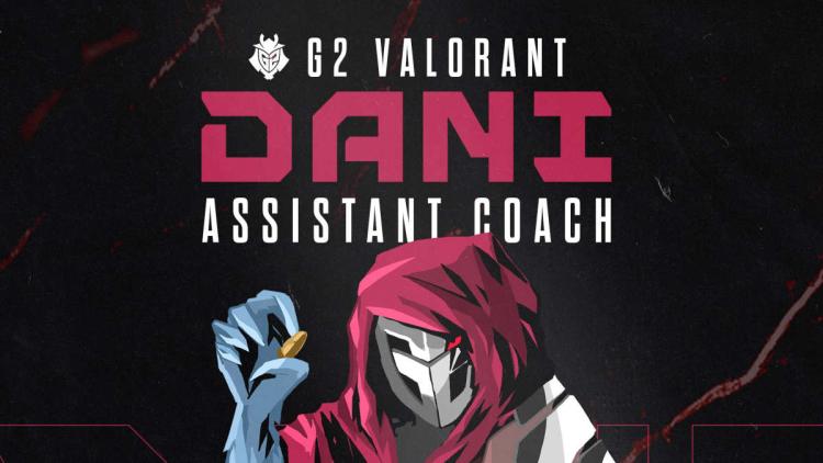 Dani devient entraîneur adjoint G2 Esports