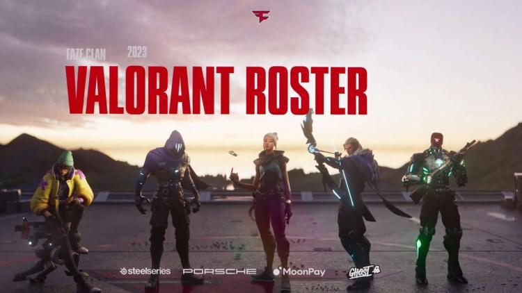 FaZe Clan a annoncé la liste des participants à VALORANT Challengers 2023