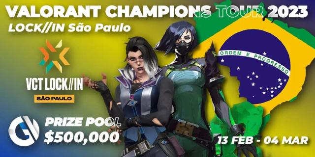 Aperçu VALORANT Champions Tour 2023 : LOCK // IN S ã o Paulo