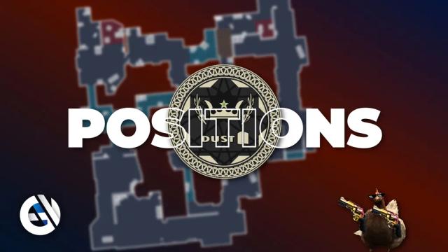 Toutes les positions sur la carte Dust 2 dans CS:GO