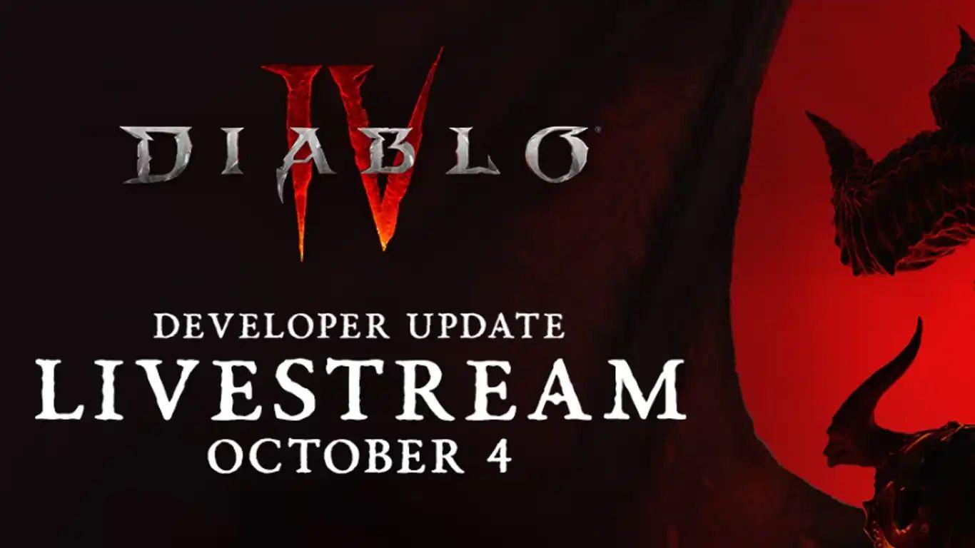 Mise à jour des développeurs de Diablo IV - octobre 2023