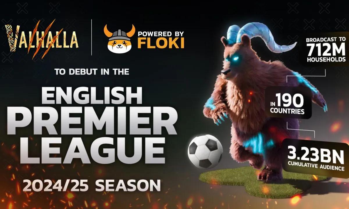 Floki Announces Major Ad Campaign for Valhalla in the English Premier League for 2024-25 Season