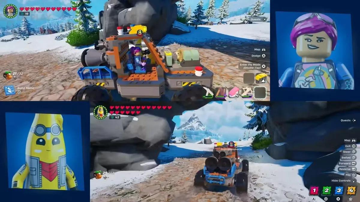 LEGO Fortnite to Introduce Split-Screen Mode This October: A New Era of Local Multiplayer!