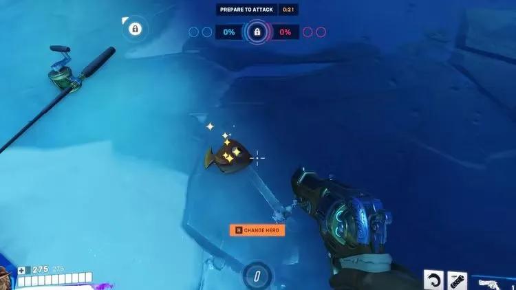 Les joueurs d'Overwatch 2 découvrent l'œuf de Pâques du poisson rouge caché sur la péninsule antarctique