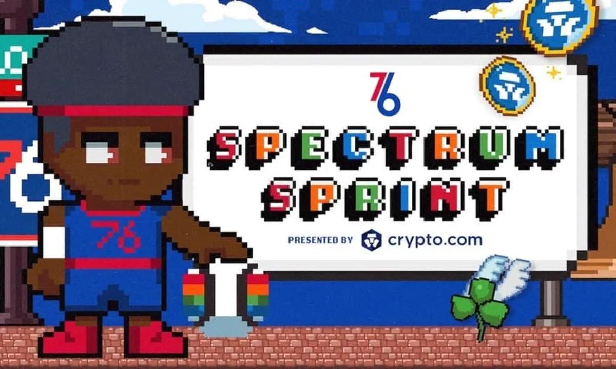  Les Philadelphia 76ers et Crypto.com s'associent pour dévoiler "Spectrum Sprint", qui fait partie de la toute première série de jeux vidéo mobiles Web3 de la NBA.