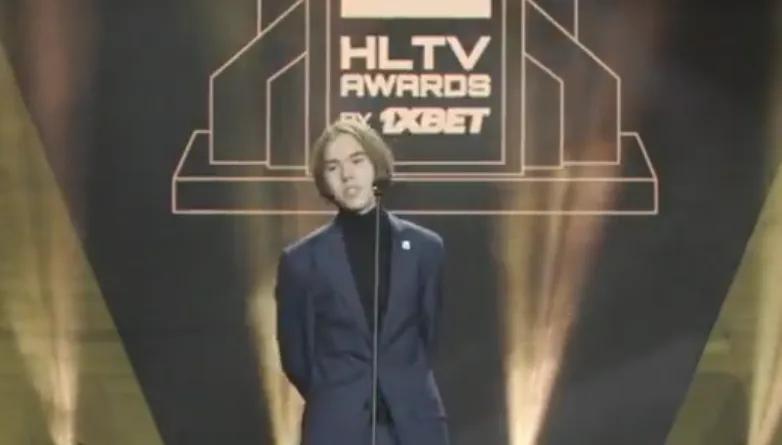 "C'était une erreur de la part de HEROIC" - discours de Donk lors de sa nomination aux HLTV Awards 2024