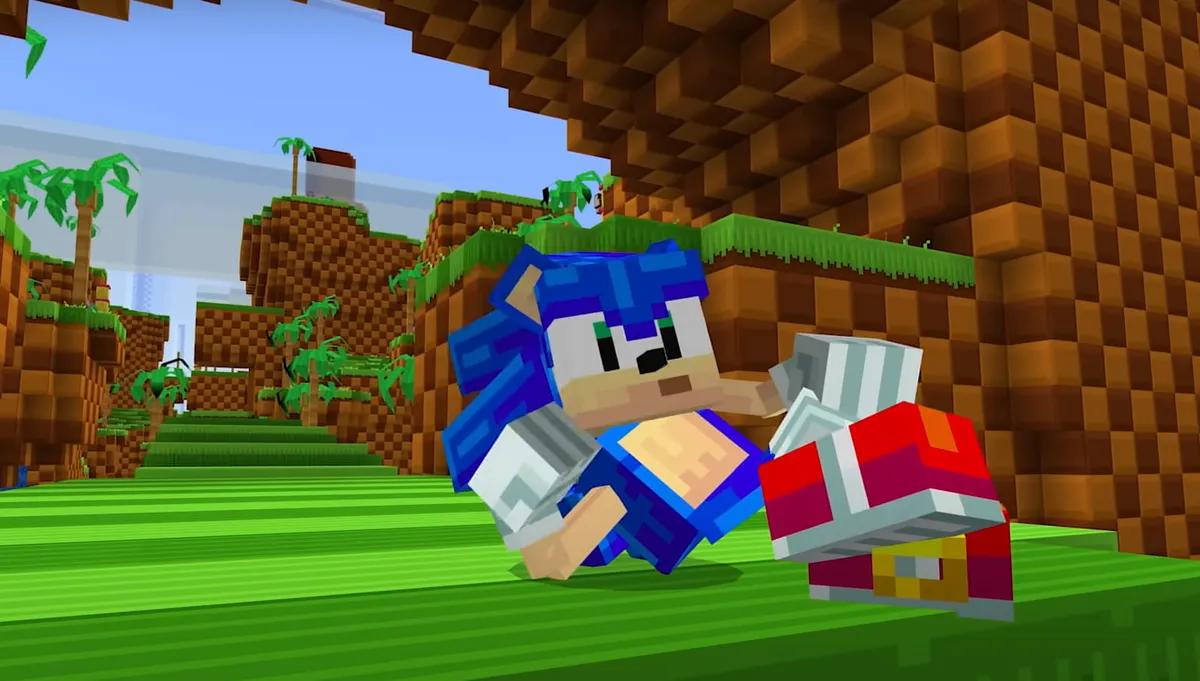 Sonic Speed s'invite dans Minecraft avec un nouveau DLC additionnel