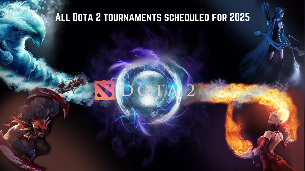 Tous les tournois Dota 2 prévus pour 2025