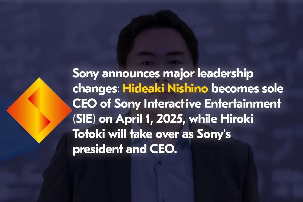 Hideaki Nishino deviendra l'unique PDG de Sony Interactive Entertainment